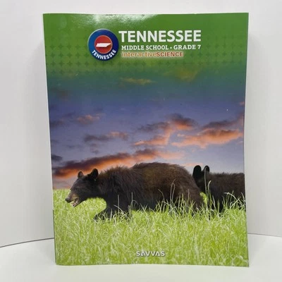 TN Middle School Grade 7 Interactive Science Textbook 2019 Good Clean - Image 1 of 4