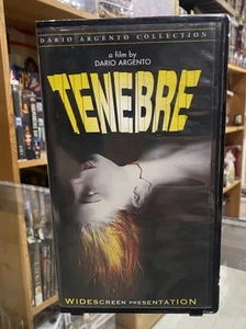 Vintage 1982 Tenebre VHS Horror Dario Argento Collection Italian - Imagen 1 de 3