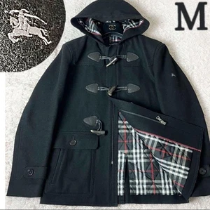 Limited BURBERRY BLACK LABEL Mantel Nova Check asiatische Passform M US Größe S schwarz authentisch - Bild 1 von 24