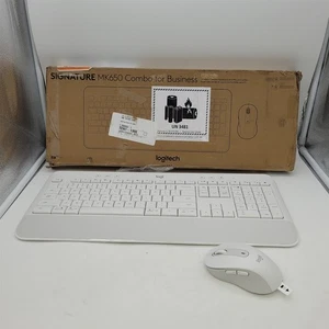 Logitech Signature MK650, Wireless Mouse and Keyboard, Off-White *NO DONGLE* - Picture 1 of 6
