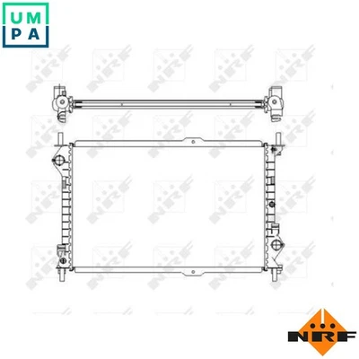 RADIATOR ENGINE COOLING 54755 FOR EYPA/EYPC/EYPD/EYPB 1.8L HCPA/HCPB/BHPA 1.8L - Image 1 of 4