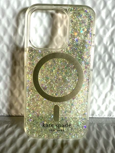 Funda rígida Kate Spade Magsafe iPhone 15 Pro (cámara grande de 6,1") gruesa brillante - Imagen 1 de 5