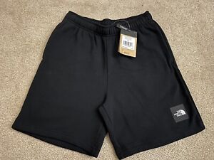 The North Face Sweat Shorts Mens Size Small Black Box Logo New With Tags