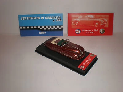 1/43 BBR ALFA ROMEO 6C 2500 CHIA CABRIOLET 1948 - Image 1 of 4