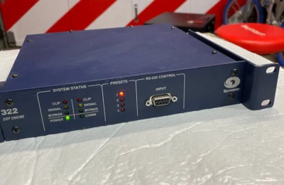 Symetrix 322 - 2 Input 2 Output Multi-Function DSP Processor With rack mount - Image 1 of 4