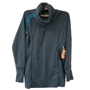 New With Tags Outdoor Research Women's Small S Cedarosa Pullover Tunic Blue Cowl - Picture 1 of 8