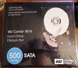 Western Digital Caviar SE16 500GB SATA Hard Drive WD5000KSRTL SEALED! - Picture 1 of 2