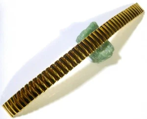 12 MM Edelstahlzugband PVD Gold Plated Wrist Watch Band 1245 - Picture 1 of 4