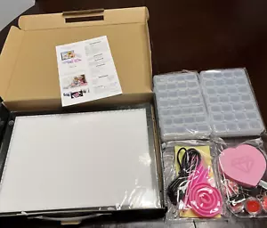 Black A4 LED Light Pad for Diamond Painting Kits USB Powered Light Board NEW - Picture 1 of 12