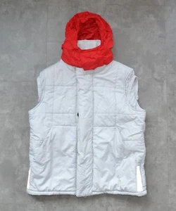 Herren PRADA Weste Jacke Kapuze Utility Gürtel Nylonriemen reflektierend Größe M 50 - Bild 1 von 15