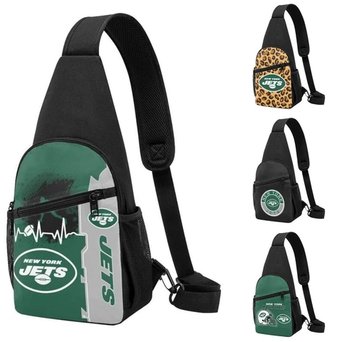 New York Jets Travel Chest Pack Storage Bag Portable Adult Shoulder Bags Cover