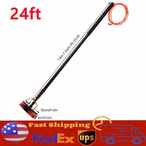 Kit Spazzola e Palo Pulizia Pannelli Solari Pulitore Finestre Sistema di Pulizia Pannelli Solari - Foto 1 di 13