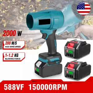Jet Dry Blower Mini Turbo Jet Air Blower Super Fan Turbo Battery Power Portable - Picture 1 of 12