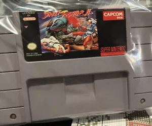 Vintage Nintendo SNES Street Fighter II Authentic 1991 - Picture 1 of 3
