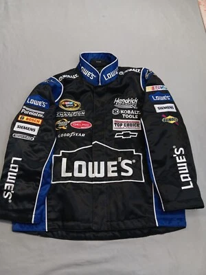 Chaqueta negra Jimmie Johnson Chase Authentics Lowe's Youth Xs 5time Champion  Foto 1 de 4