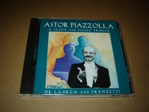 Carlos Franzetti & Jorge De La Vega -Astor Piazzolla: A Flute & Piano Tribute CD - Picture 1 of 2