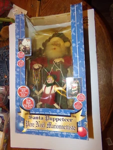 2002 Telco Santa Titiritero marioneta marioneta cuerda musical animado Pere Noel - Imagen 1 de 5