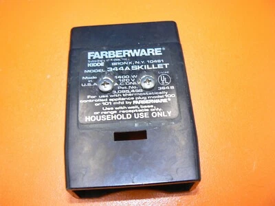 Farberware 344A Sartén Sartén Enchufe Cubierta Repuesto Original EXCELENTE Foto 1 de 3