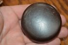 Very Rare Engraved Hematite Mississippian Biscuit Discoidal Pemiscot Co Mo 2.5"