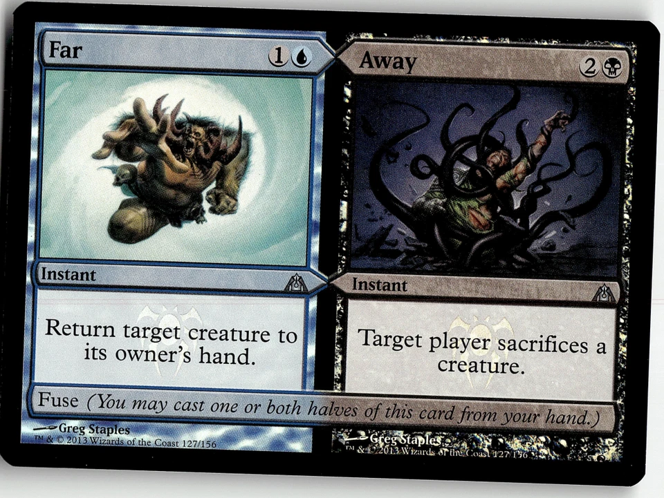 MTG Far   Away Dragon's Maze 127/156 FOIL Uncommon - Image 1 of 1