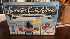 New Lancaster County Opoly Monopoly Board Game (Late for the Sky) 730799004407 - Picture 1 of 5