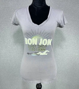 Ron Jon Surf Shop Women’s Small Short Sleeve Distressed T Shirt Cocoa Beach Fl - Picture 1 of 8