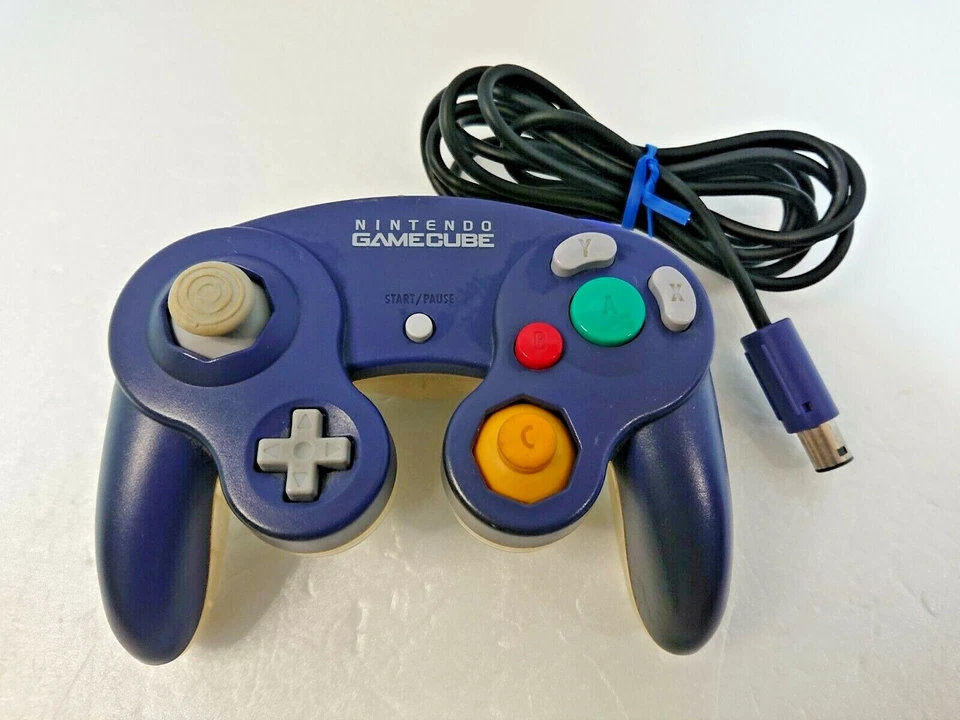  Gamecube Controller Transparent Purple DOL-003 Nintendo Japan - Image 1 of 4