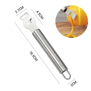Grattugia per agrumi scorza di limone lime arance in acciaio inox - Foto 1 di 5
