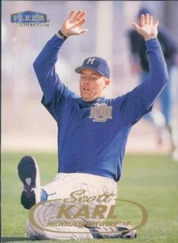 #426 Scott Karl - Milwaukee Brewers - 1998 Fleer Tradition Baseball - Image 1 of 1