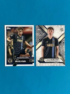 2023 + 2024 Topps Jack McGlynn MLS Soccer Card Lot Philadelphia Union - Picture 1 of 2
