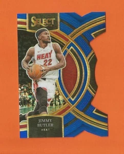 2023-24 PANINI SELECT AZUL PRIZM TROQUELADO JIMMY BUTLER #d 219/249 Miami Heat - Imagen 1 de 2