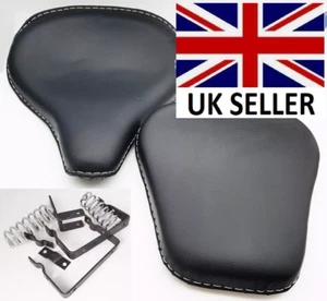 ASIENTO SILLÍN PASAJERO JINETE DOBLE PARA ROYAL ENFIELD ELECTRA BULLET 350CC 500CC - Imagen 1 de 2