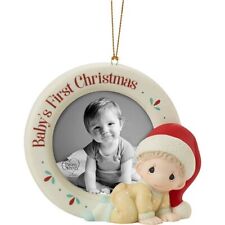 Precious Moments - Baby's First Christmas Photo Frame Ornament 201010