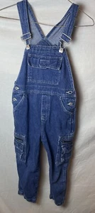 Sz. 5 Boy’s Bib Overalls Jeans Bib Pants, 9 Pockets. Hook & Loop, Zippers - Picture 1 of 2