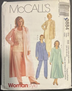 McCall's Pattern 3884 * Womens/Womens Petite Jacket or Duster, Dress, Top, Pants - Picture 1 of 2