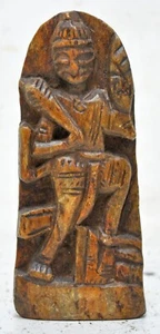 Antique Sand Stone God Hanumana Idol Figurine Original Old Hand Carved - Picture 1 of 8