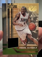 2007-08 Bowman Elevation Relics /29 Andre Iguodala #ERP-AI Patch Game Worn RARE