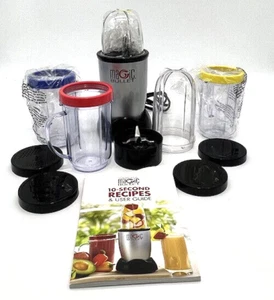 The Original Magic Bullet Express 11 Piece Blender Set Pre-Owned Working - Picture 1 of 10