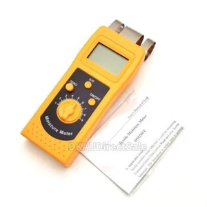 Textile Moisture Meter Tester for Cotton Clothes Yarn Wool Material Analyzer - Picture 1 of 12