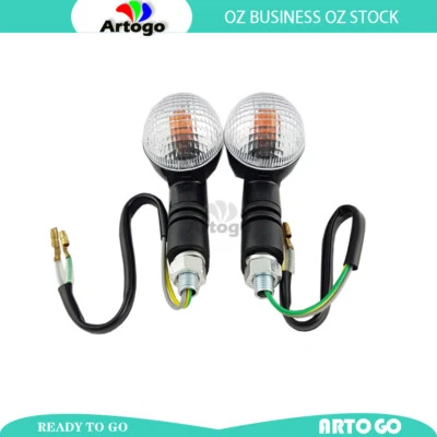 2 piezas luces de señal de giro indicadores para Husaberg FS 650E/6 2005 2006 2007 2008 Foto 1 de 3