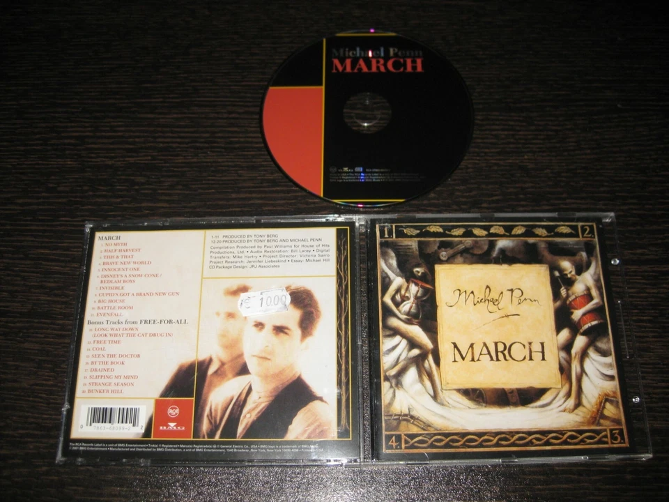 MICHAEL PENN CD März - Bild 1 von 1