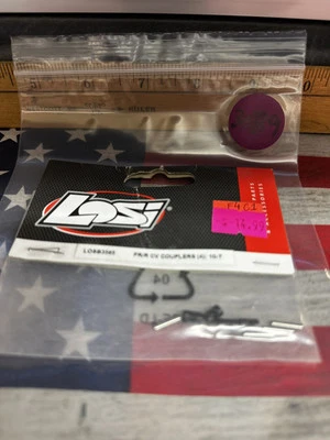 Losi LOSB3565 FRONT / REAR COUPLERS for: 10-T 4pc. - Image 1 of 4