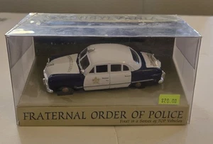 WHITE ROSE 1:43 PA FOP Police 1949 Ford Diecast Car PENNSYLVANIA Fraternal Order - Picture 1 of 4