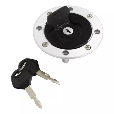 1pcs Tank Cap Cover & 2x Keys For SUZUKI GSXR 600 750 1000 Katana Parts — 第 1/4 张图片