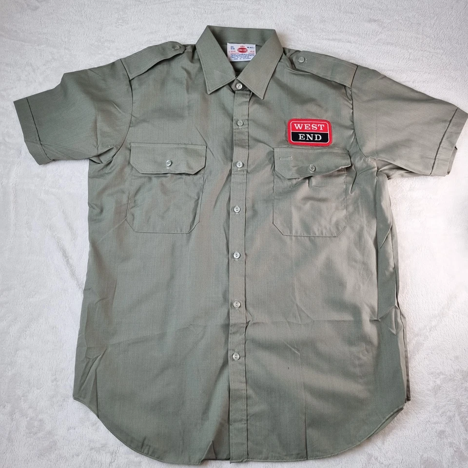 Vintage | New No Tags OS West End Brewery Uniform King Gee Made In Australia - image 1 of 4