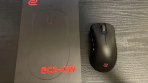 BENQ ZOWIE EC2-CW Wireless Gaming Maus Medium Schwarz Kostenloser Versand Betrieb bestätigt - Bild 1 von 4