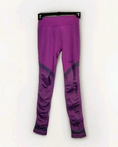 Nike Girls Leggings Dri-fit Performance Wear Size Large Pants Fuscia Sports - Picture 1 of 11