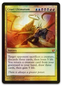 Cruel Ultimatum #17 (Foil) (LP) From the Vault: Twenty V13 Magic MTG - Picture 1 of 2