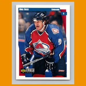 Mike Ricci #61 1997-98 Collectors Choice Colorado Avalanche Hockey Card NHL - Picture 1 of 3