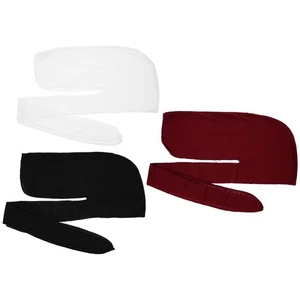  Sombreros para el cabello con turbante 3 piezas para mujer Prendas para la cabeza Gorra elástica - Imagen 1 de 12